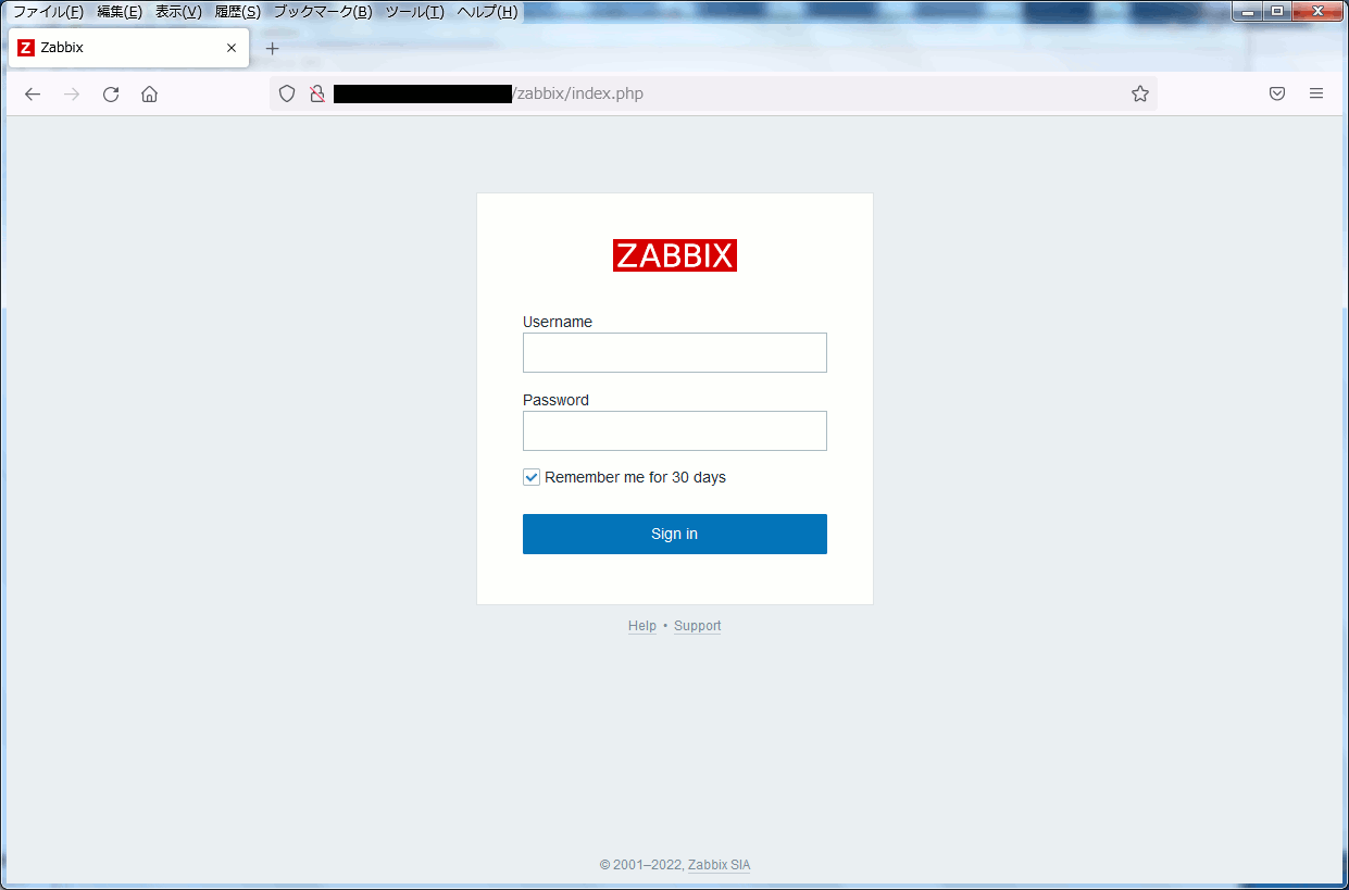 Zabbix̃OC