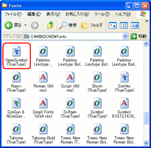 OpenSymbol̍폜